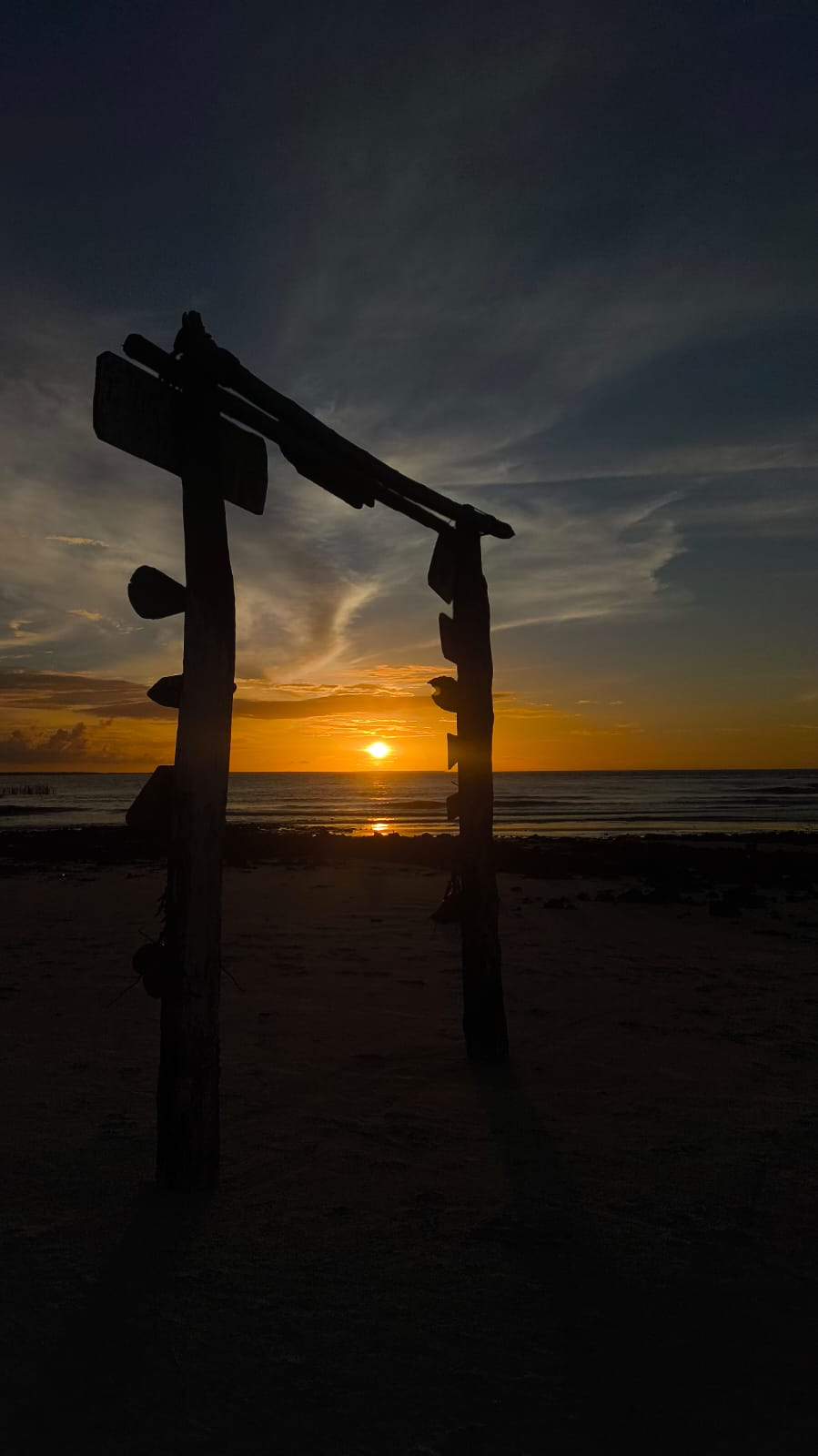 Pôr do sol em Algodoal